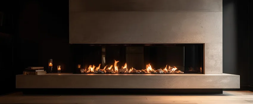 Gas Fireplace Ember Bed Design Services in Huntsville, Alabama