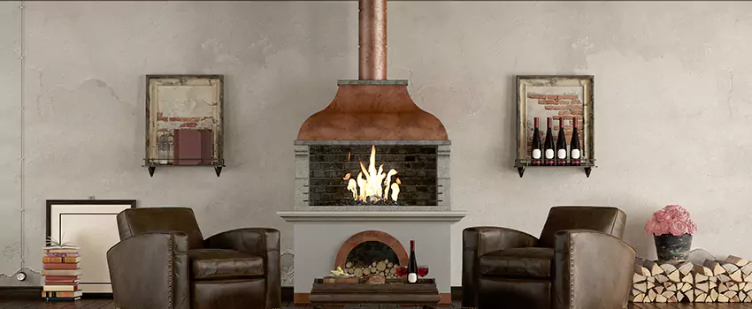Thelin Hearth Products Providence Pellet Insert Fireplace Installation in Huntsville, AL