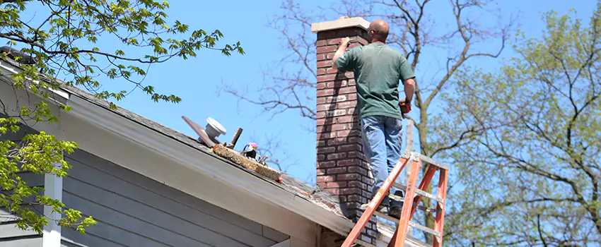 Vinyl and PVC Chimney Flashing Installation in Huntsville, AL