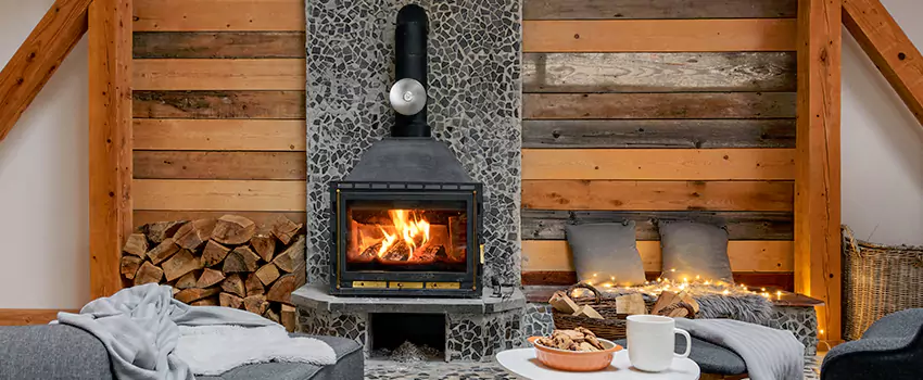 Thelin Hearth Products Direct Vent Gas Stove Fireplace Inspection in Huntsville, Alabama